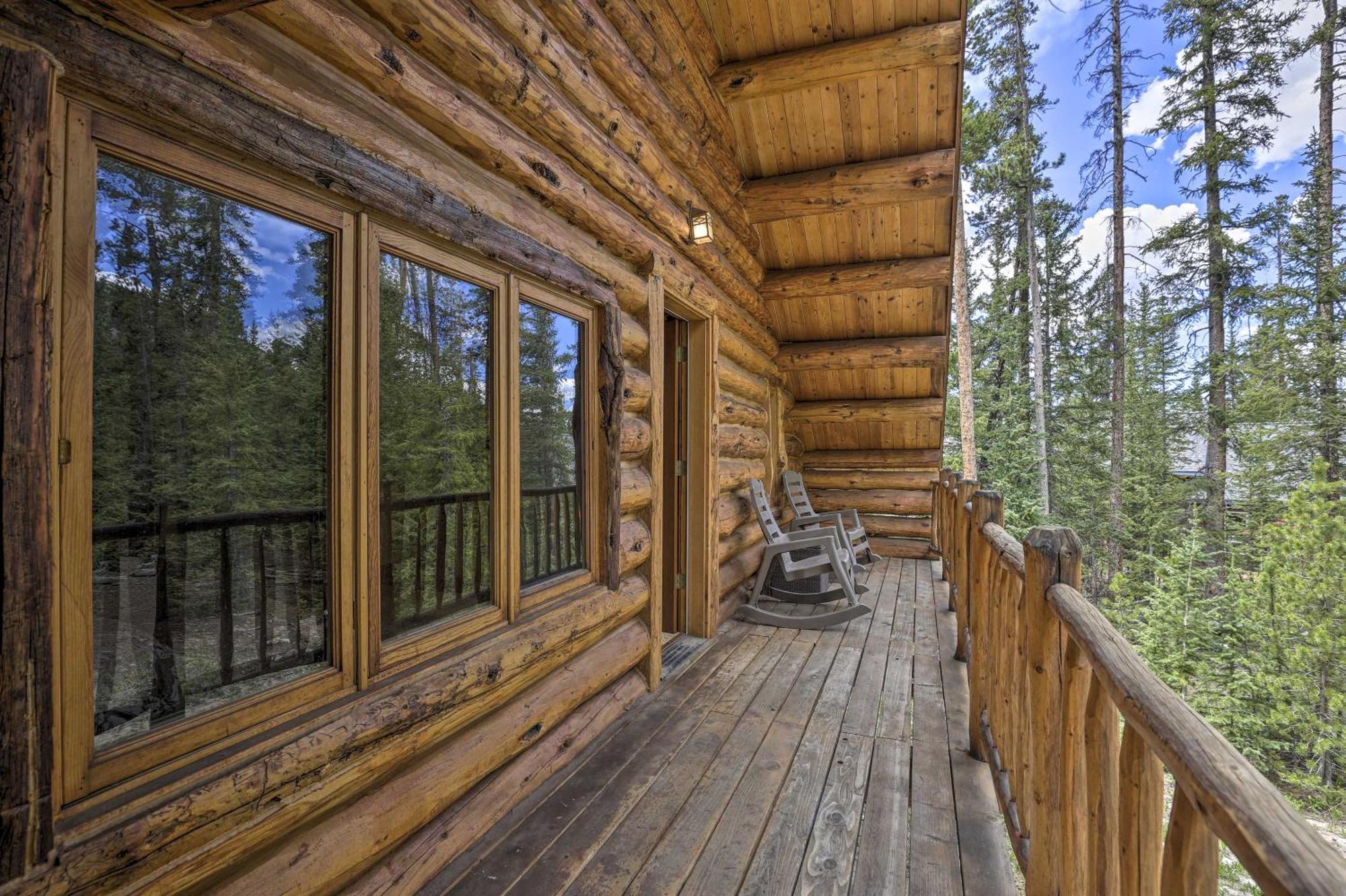 Cozy Breckenridge Cabin With Deck, 8 Mi To Gondola Exterior foto